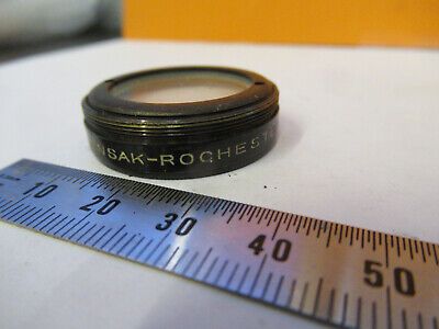 WOLLENSAK ANTIQUE LENS RAPID RECTILINIAR MICROSCOPE PART AS PICTURED &P9-A-102