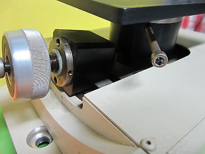 MICROSCOPE PART  WYKO INTERFEROMETER TIP TILT TABLE STAGE OPTICS AS IS BIN#ZP-7