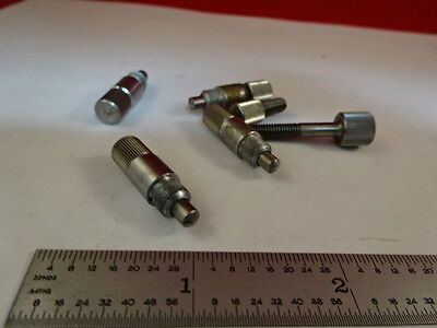 MICROSCOPE PART WILD SWISS M20 LOT SCREWS AS IS #P6-C-02