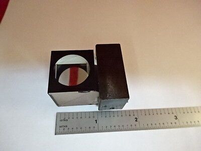 OPTICAL OLYMPUS JAPAN HEAD PRISM MICROSCOPE PART OPTICS AS IS #86-03