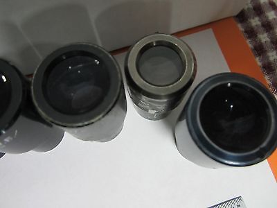 LOT 6 EA AMERICAN OPTICS MICROSCOPE EYEPIECE OPTICS AS IS BIN#K9-31