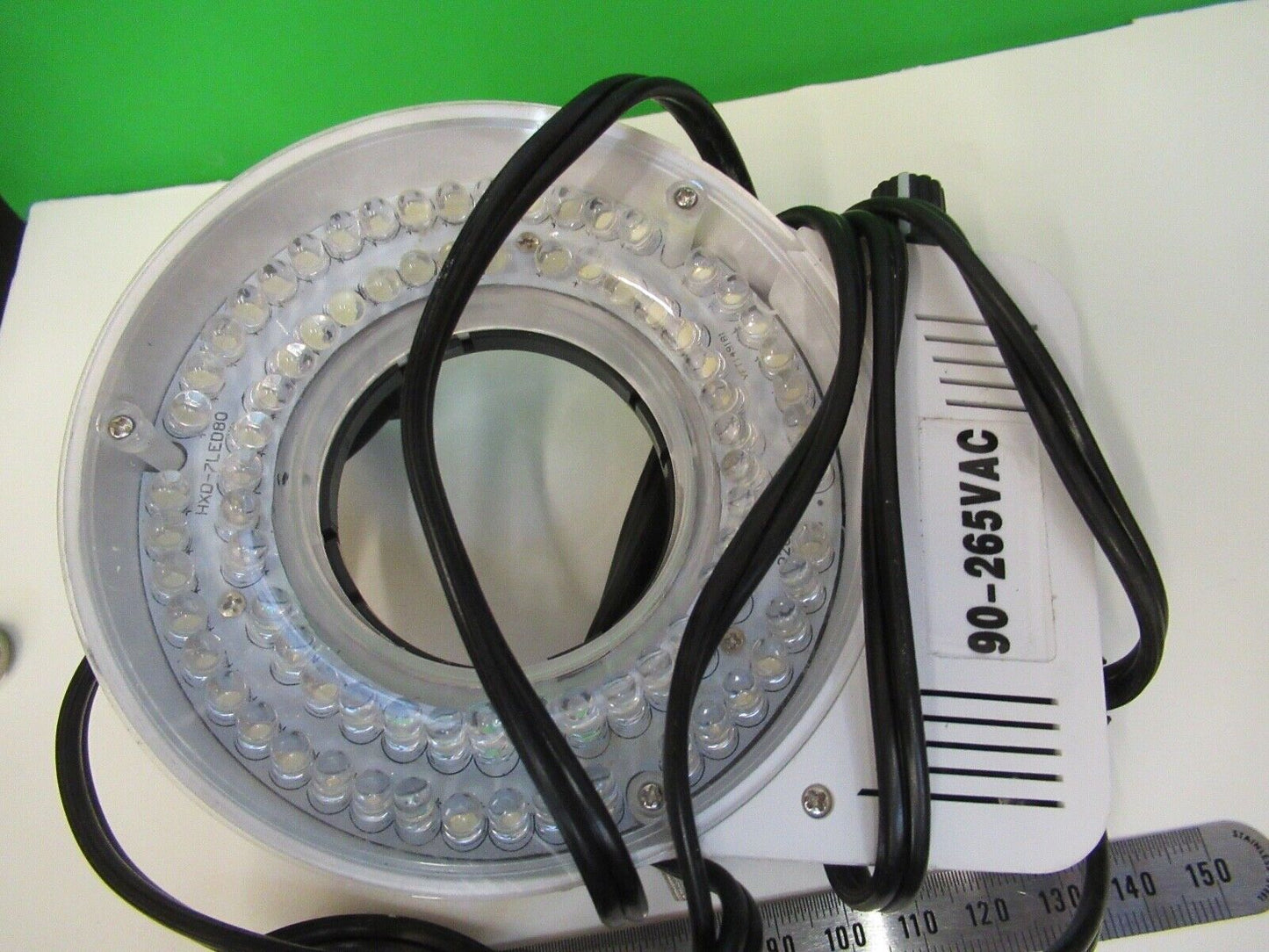 LED-RINGLAMPE STEREO-BELEUCHTUNG OPTIK MIKROSKOP TEIL WIE ABGEBILDET &amp;15-A-34