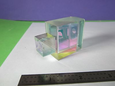 OPTICAL WEIRD PRISM ASSEMBLY VERY RARE WOLLASTON MIL SPEC LASER OPTICS BIN#34-64