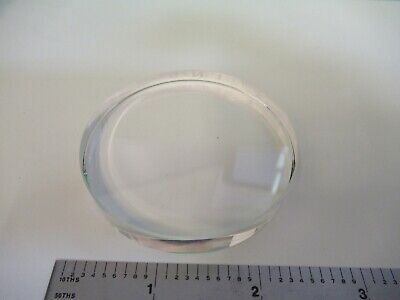 OPTICAL FLAT FUSED SILICA VERY NICE UNCOATED LASER OPTICS AS PICTURED &58-B-12