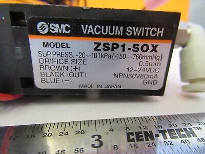 SMC AIR PNEUMATIC CONTROL VACUUM SWITCH ZSP1-50X BLOCK AS PICTURED &27-B-04