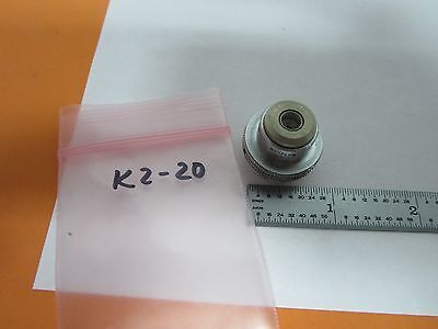 MICROSCOPE PART OBJECTIVE LEITZ GERMANY 3.5X OPTICS AS IS BIN#K2-20