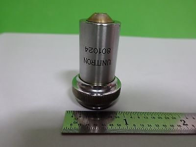 MICROSCOPE PART OBJECTIVE  UNITRON M40 OPTICS AS IS BIN#Y5-21