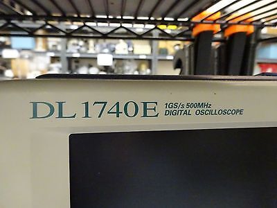 YOKOGAWA DL 1740E FAST DIGITAL OSCILLOSCOPE DL1740E GHz #TA-4