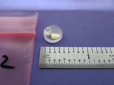 OPTICAL COATED LENS LASER OPTICS #4-162 BIN #4