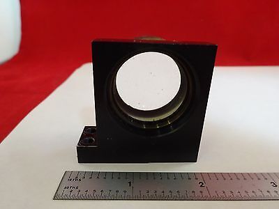 MICROSCOPE PART MOUNTED ZEISS GERMANY LENS OPTICS BIN#N2-E-01