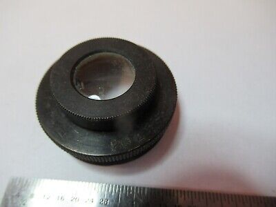 ANTIQUE BRASS MOUNTED LENS MICROSCOPE PART AS PICTURED #7B-B-124