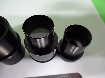 LOT 6 EA MICROSCOPE EYEPIECES ASSORTED OPTICS #W1-03