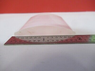 OPTICAL RECTANGULAR PLANO CONVEX LENS 200mm FL OPTICS AS PICTURED &B9-A-18