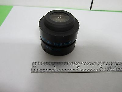 MICROSCOPE PART ZEISS  N EPI FLUORESCENCE OPTICS AS IS BIN#M7-26