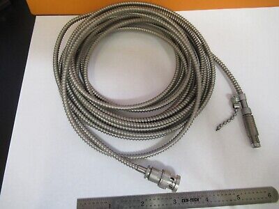 KISTLER ARMORED CABLE for PRESSURE SENSOR FORCE LOAD CELL AS PICTURED &8M-A-43