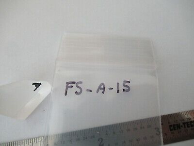 OPTICAL MIL SPEC GLASS PRISM LASER OPTICS AS PICTURED &F5-A-15A