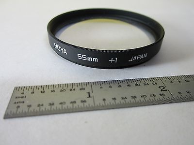 OPTICAL LENS CONVEX CONCAVE HOYA 55 mm +1 LASER OPTICS AS IS BIN#15-B-04