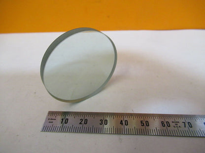 OPTICAL HEAT ABSORBING GLASS FILTER MICROSCOPE PART OPTICS AS PICTURED &P2-A-56