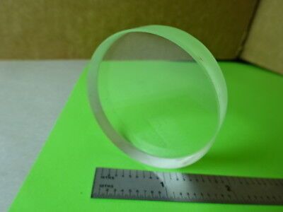 OPTICAL UNCOATED FLAT GLASS LENS PART OPTICS #84-A-03