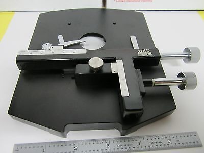 MICROSCOPE STAGE MICROMETER SPECIMEN HEERBRUGG SWISS #N1-W-09