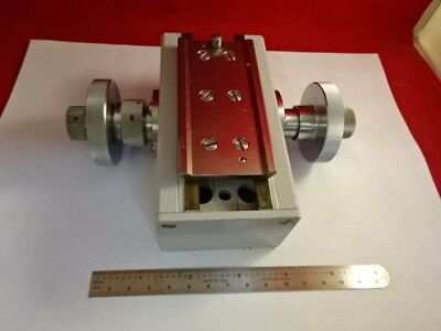 ZEISS PHOTOMIC STAGE KNOBS MECHANISM MICROMETER MICROSCOPE PART AS IS #67-97