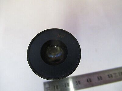 UNKNOWN MAKER 8X EYEPIECE LENS OCULAR MICROSCOPE PART AS PICTURED &13-FT-68