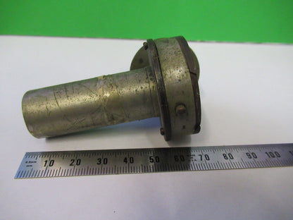 ANTIQUE BRASS SLIP ADJUST UNKNOWN RARE COLLIMATOR SCOPE PART AS PICTURED Z4-B-71