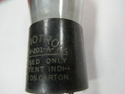 FOR PARTS ANTIQUE RCA RADIOTRON VALVE UV-201-A ATWATER BREADBOARD AS PIC &4-DT-W