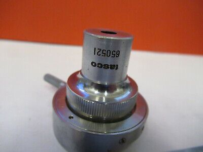 TASCO UNITRON POL OBJECTIVE 4X POLARIZING MICROSCOPE PART AS PICTURED &FT-5-R