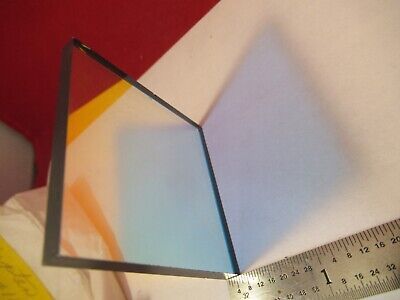 OPTICAL GLASS PLATE FILTER OPTICS AS PICTURED &FT-6-71