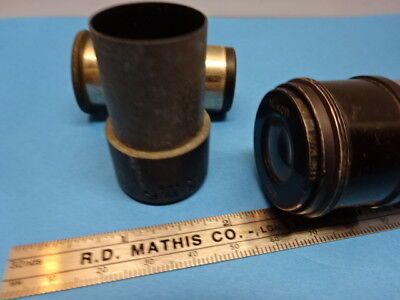 FOR PARTS LOT EYEPIECES [dirty, scratch, chips] MICROSCOPE PART AS IS #90-65