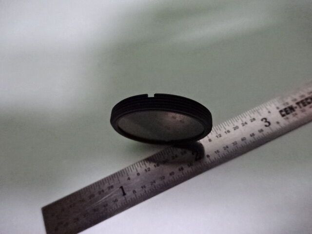 MICROSCOPE PART POLARIZER POL FAIR CONDITION FILTER OPTICS AS IS #H1-B-16