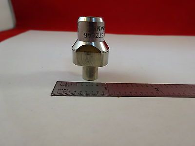 MICROSCOPE PART LEITZ GERMANY OBJECTIVE CUSTOM 10X UT OPTICS AS IS BIN#Q3-A-16