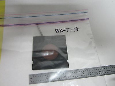 MICROSCOPE FILTER POLARIZER AS IS OPTICS BIN#8X-T-17