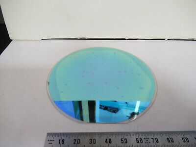 FOR PARTS SAPPHIRE WAFER PLATINUM COATED STAINED OPTICS AS PICTURED #2-FT-05