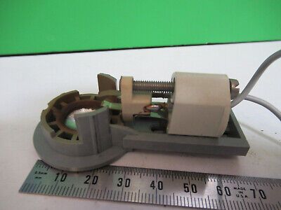 ZEISS GERMANY BULB HOLDER PLASTIC MICROSCOPE PART AS PICTURED Q9-A-67