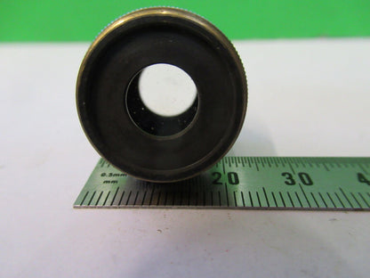 REICHERT AUSTRIA 2.5X /160 OBJECTIVE LENS MICROSCOPE PART AS PICTURED &Z6-A-87