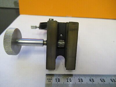 ANTIQUE BAUSCH LOMB CONDENSER HOLDER MICROSCOPE PART AS PICTURED &H1-B-55