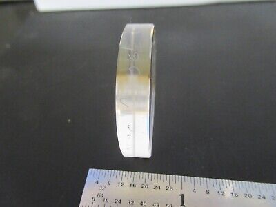 OPTICAL BK7 GLASS FLAT TRUNCATED ROUND BLANK OPTICS AS PICTURED &FT-1-A-77