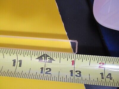 OPTICAL LARGE VERY LONG BAR SQUARE GLASS BK7 PLANO OPTICS AS PICTURED &FT-6-125