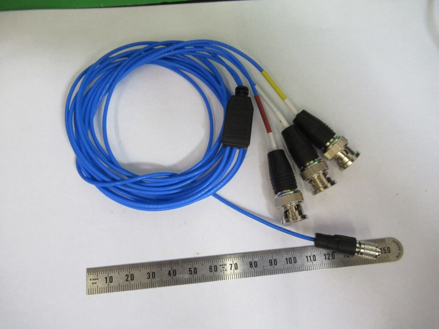 CABLE for TRIAXIAL ACCELEROMETER SENSOR 1/4-28 TO BNC AS PICTURED Q9-ft-94