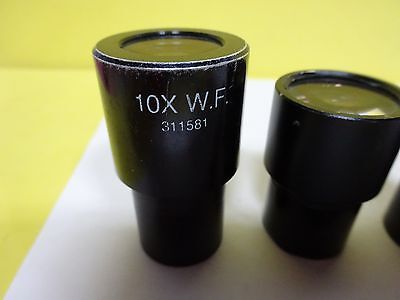 LOT MICROSCOPE EYEPIECES OCULAR OPTICS  #X8-40