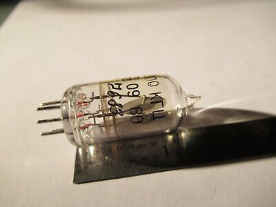 ANTIQUE QUARTZ RADIO CRYSTAL RUSSIAN GLASS HOLDER FREQUENCY CONTROL #F4-A-77