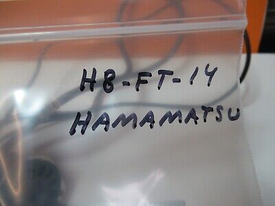 OPTICAL HAMAMATSU PHOTOMULTIPLIER HOLDER SOCKET + CABLE AS PICTURED &H8-FT-14