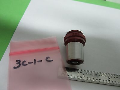 OPTICAL MICROSCOPE 10X OBJECTIVE BAUSCH LOMB B&L OPTICS AS IS BIN#3C-1-C