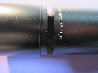 MICROSCOPE PART LEITZ WETZLAR GERMANY VERTICAL ILLUMINATOR OPTICS BIN#22