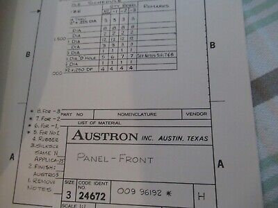 COLLECTABLE RARE AUSTRON 1210D FREQUENCY STANDARD CLOCK MANUAL 1978 &BIBLI