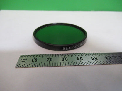 NICE  BAUSCH LOMB 31-35-61 GREEN FILTER MICROSCOPE PART AS PICTURED #W9-A-30