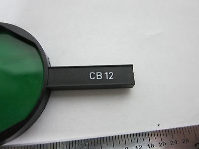 OPTICAL MICROSCOPE CB12 GREEN FILTER OPTICS BIN#3C-2-E