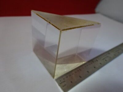 OPTICAL GLASS PRISM OPTICS AS IS &51-A-07